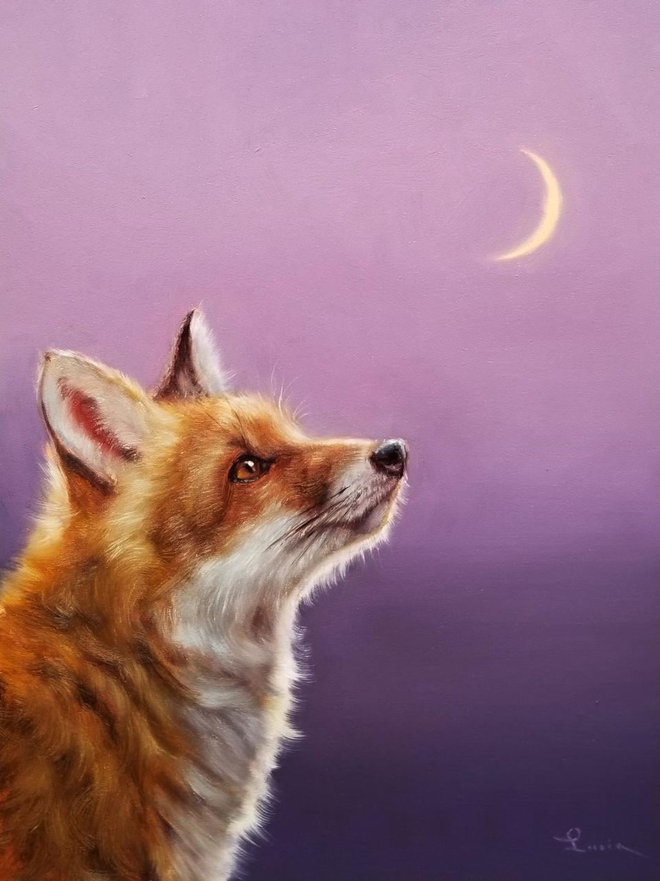Картина за номерами Brushme Розмова з місяцем Lucia Heffernan 30x40 см (3112773899)