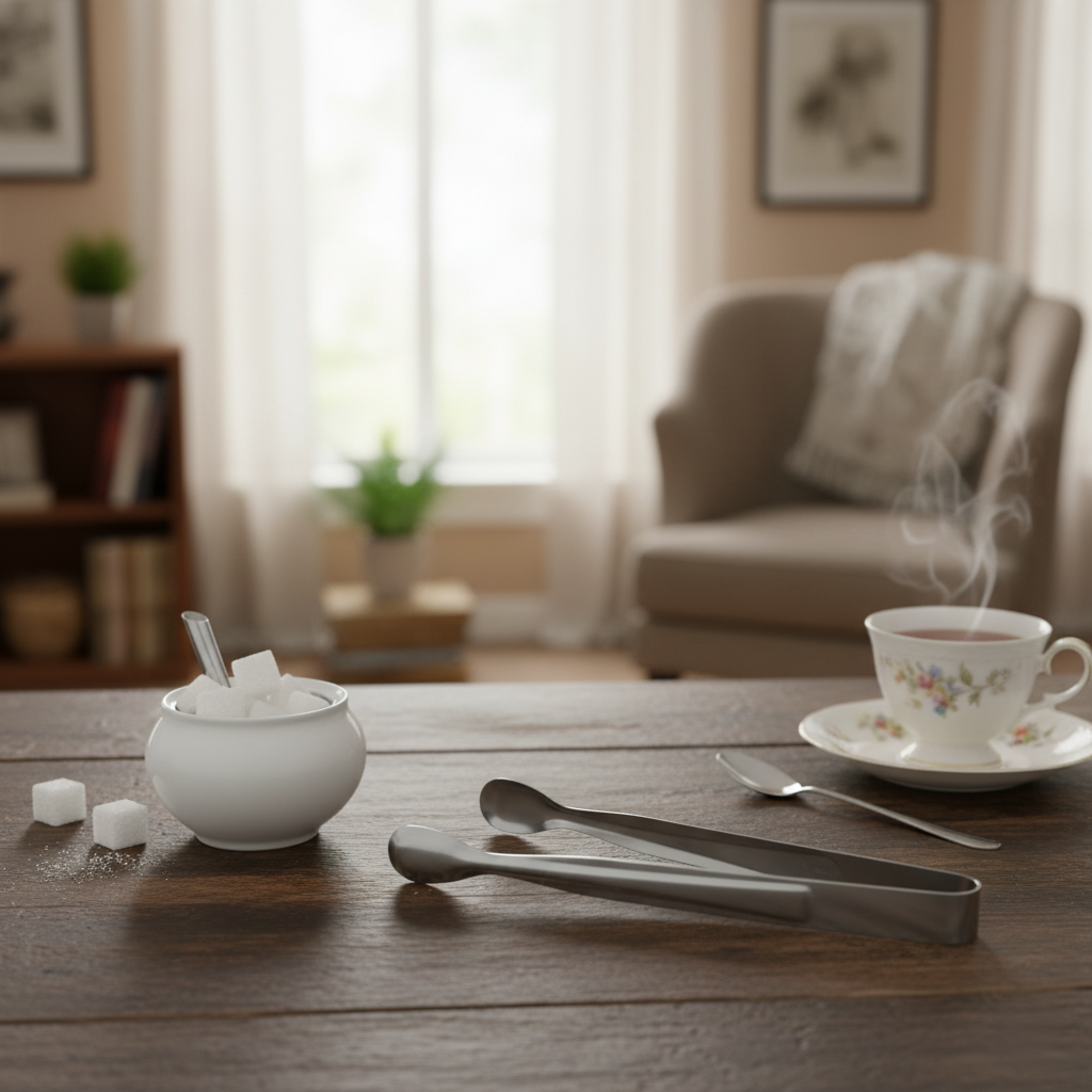 Щипцы для сахара Sakura из нержавеющей стали (29682890) - фото 2 Щипцы для сахара Sakura из нержавеющей стали (29682890) - фото 2