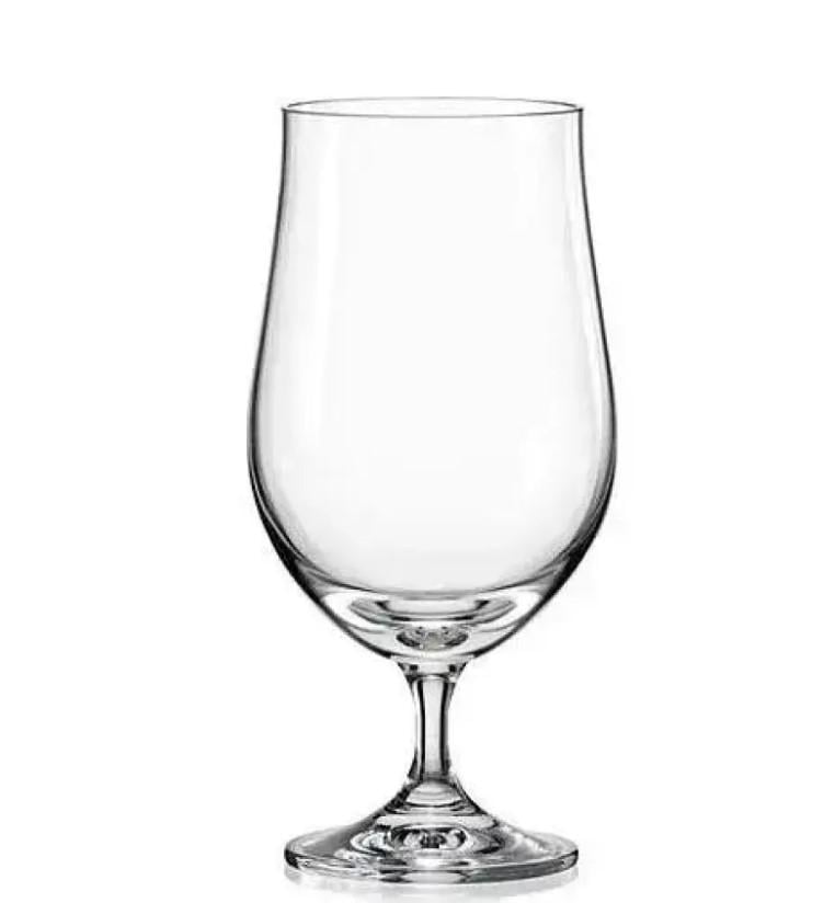 Набір келихів для пива Bohemia Bar Beer з богемського скла 550 мл 6 шт. (a11513ea)