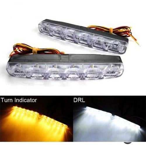 Денні ходові вогні Thor DRL 9 LED з миготливим поворотом (00228) - фото 4