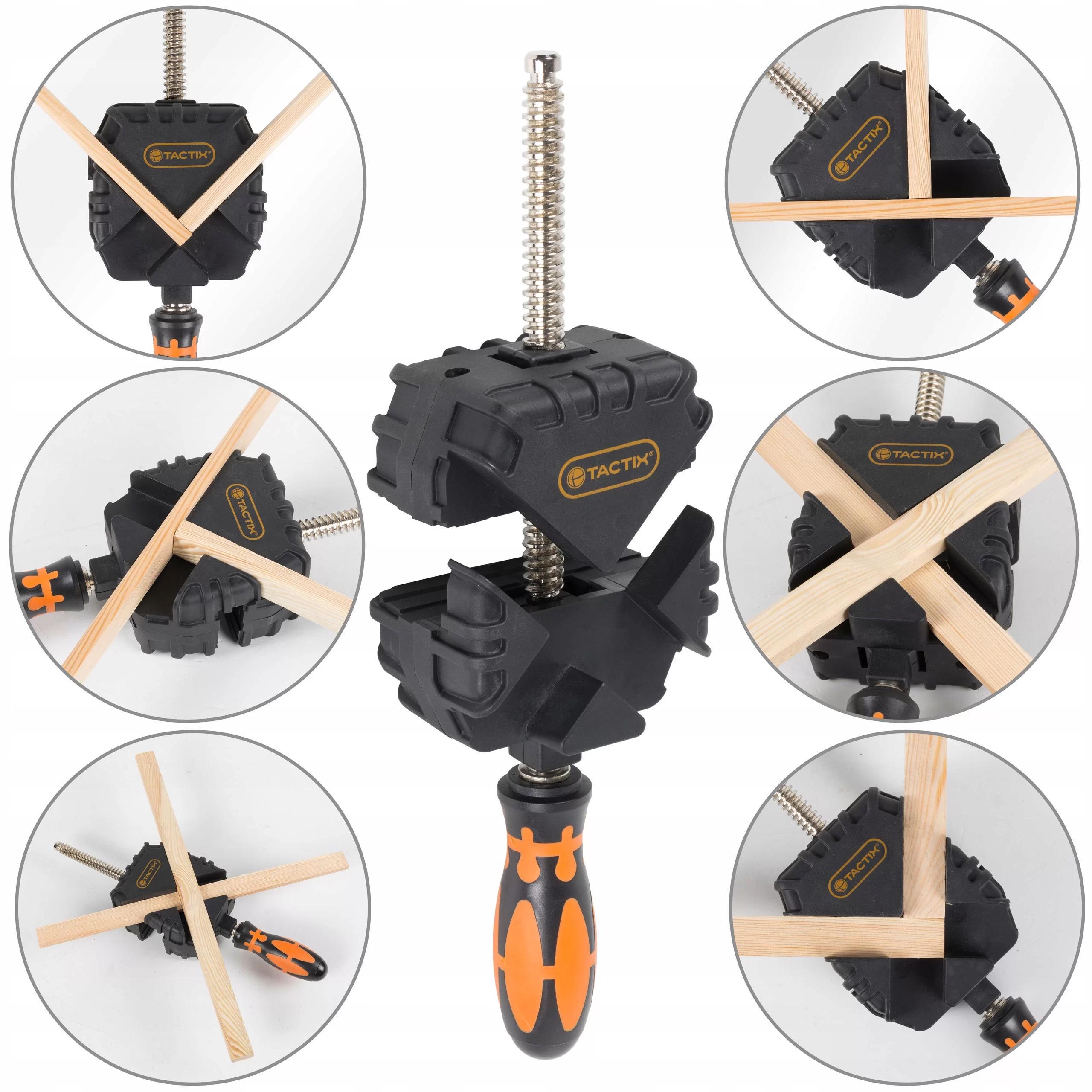 Струбцина зажимная угловая Tactix (INSTCTCNS215907PT0) - фото 8