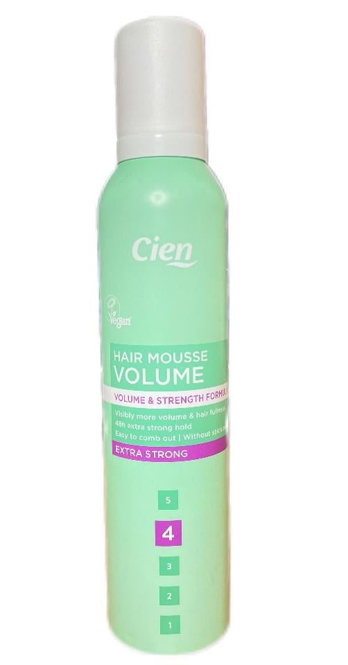 Пена для укладки волос Cien Volume очень сильная фиксация 250 мл (34308264)