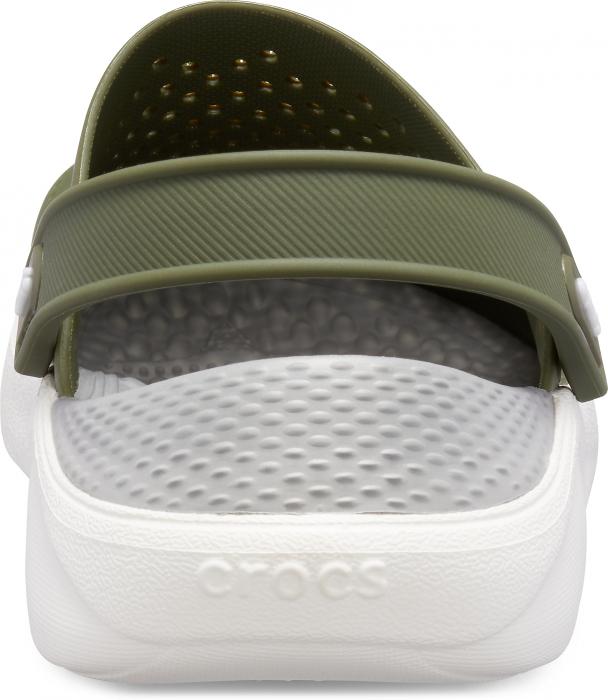 Сабо Crocs LiteRide M12 45 р. Army Green/White - фото 5