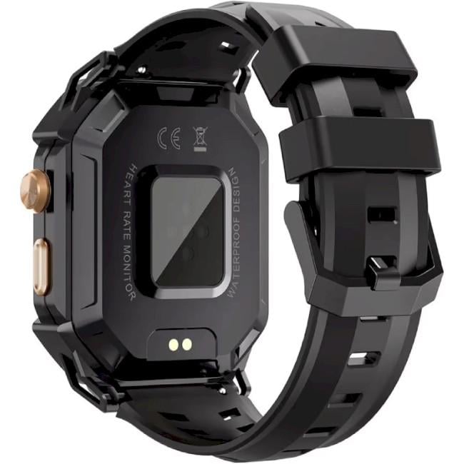 Смарт-часы Oukitel BT80 Rugged Outdoor Watch Black (6931940754668) - фото 6