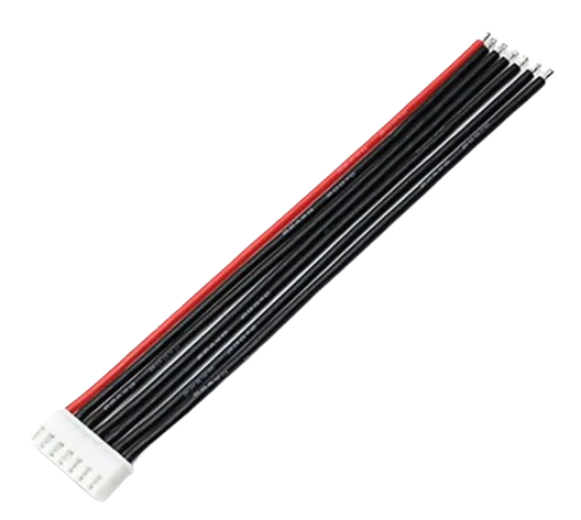 Кабель балансувальний JST-XH 22 AWG 6S 7 pin 30 см силіконовий (2933943979)