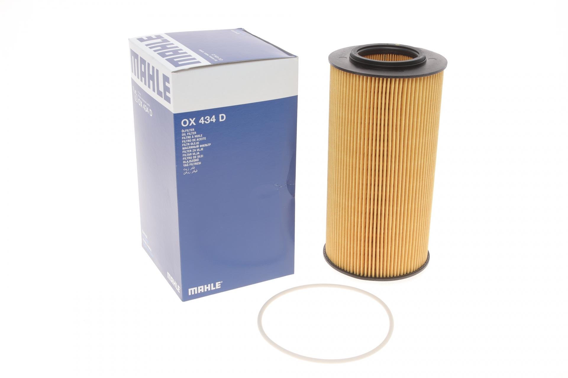 Фильтр масляный Mahle для DAF CF/XF 12,9D 05- (OX 434D)