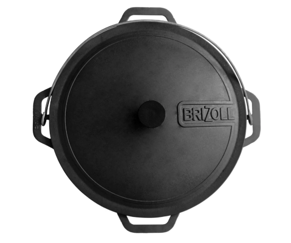 Котел чугунный азиатский Brizoll с чугунной крышкой 8 л (KA08-1) - фото 3 Котел чугунный азиатский Brizoll с чугунной крышкой 8 л (KA08-1) - фото 3