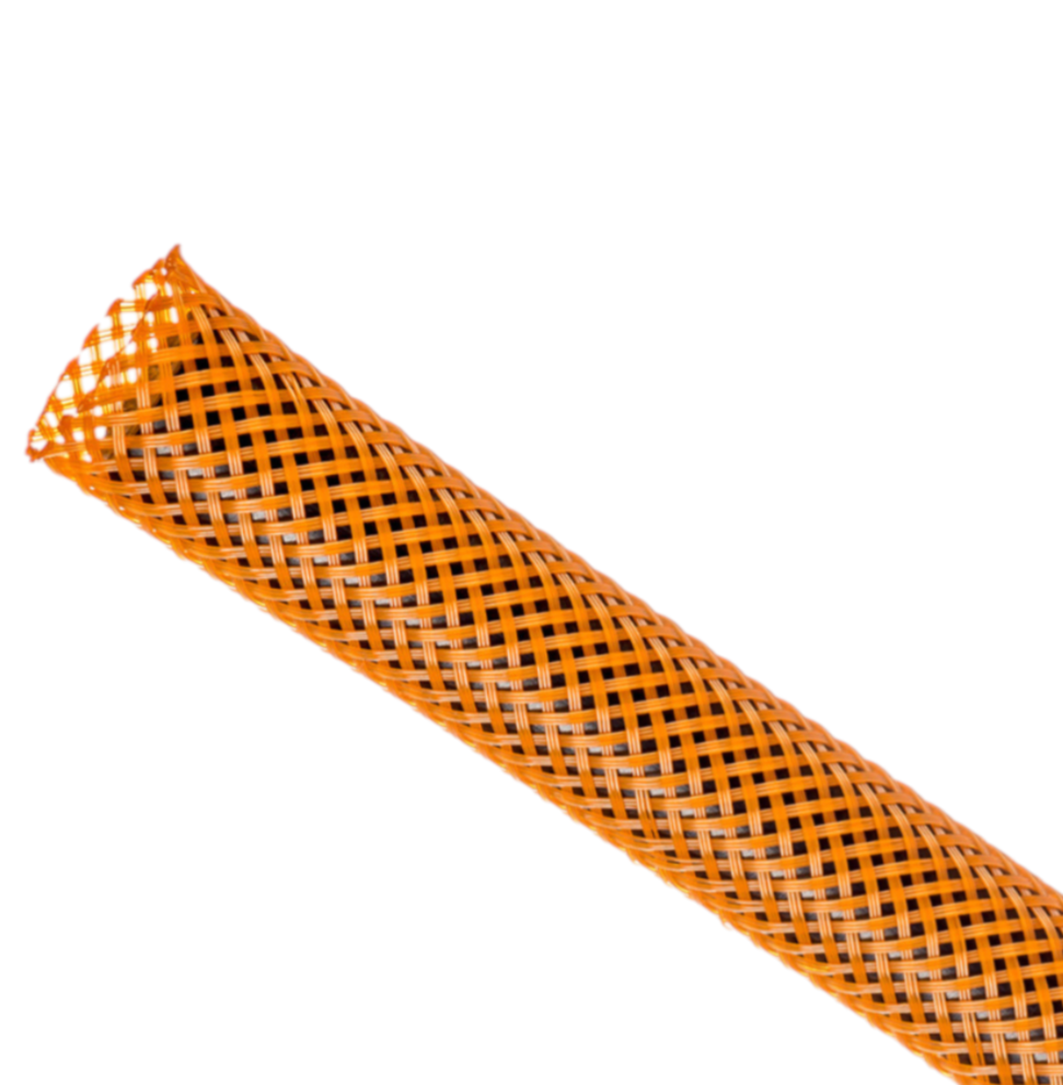 Кабельная оплетка Techflex для авто/аудио и электромонтажа PET 9,5 мм 1 м Оранжевый (000025645)