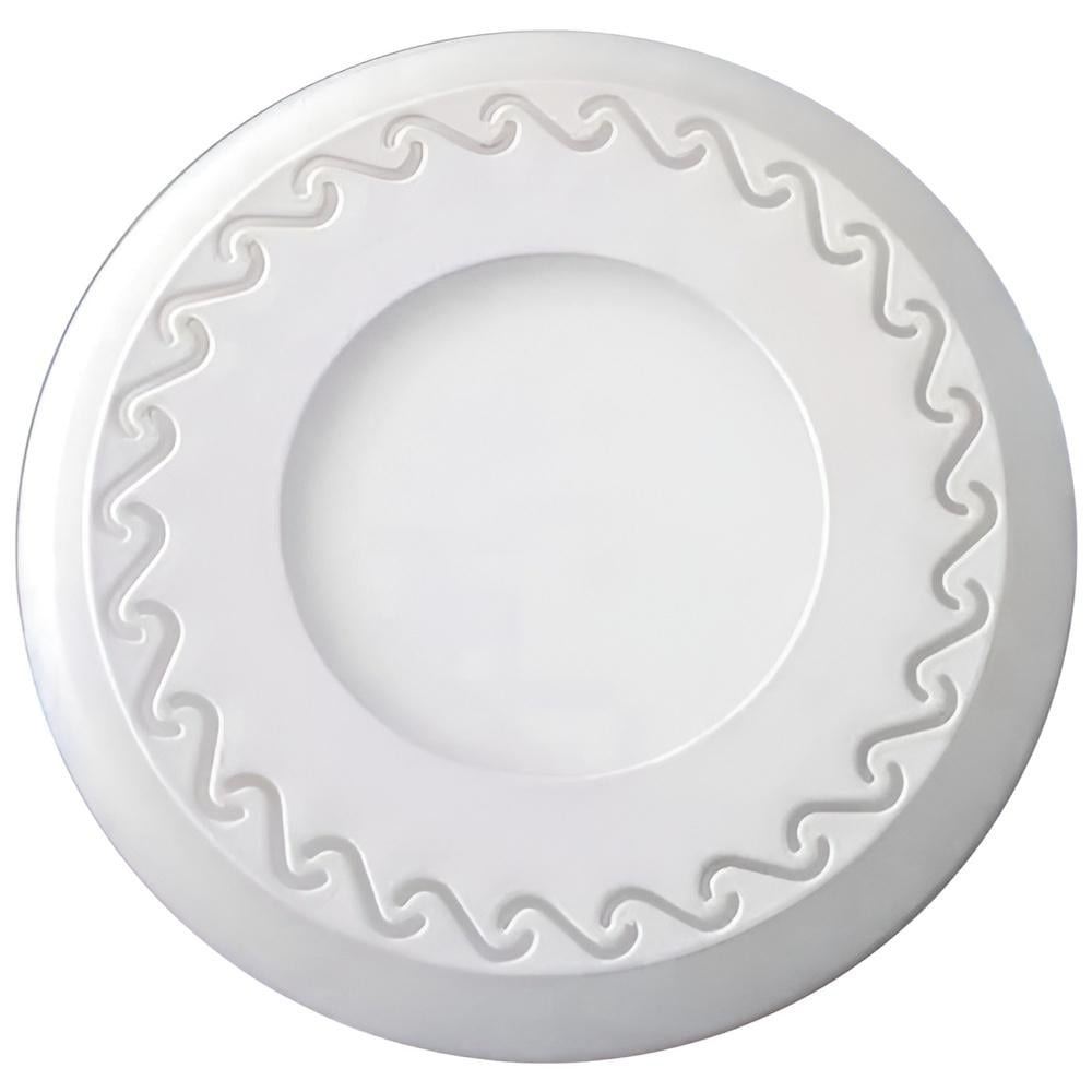 Панель LED Lemanso Завитки 6W + 3W 540Lm 4500K с розовой подсветкой (LM539)