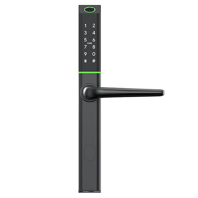 Замок дверний біометричний розумний SEVEN LOCK SL-7763BF Black (2469260442)