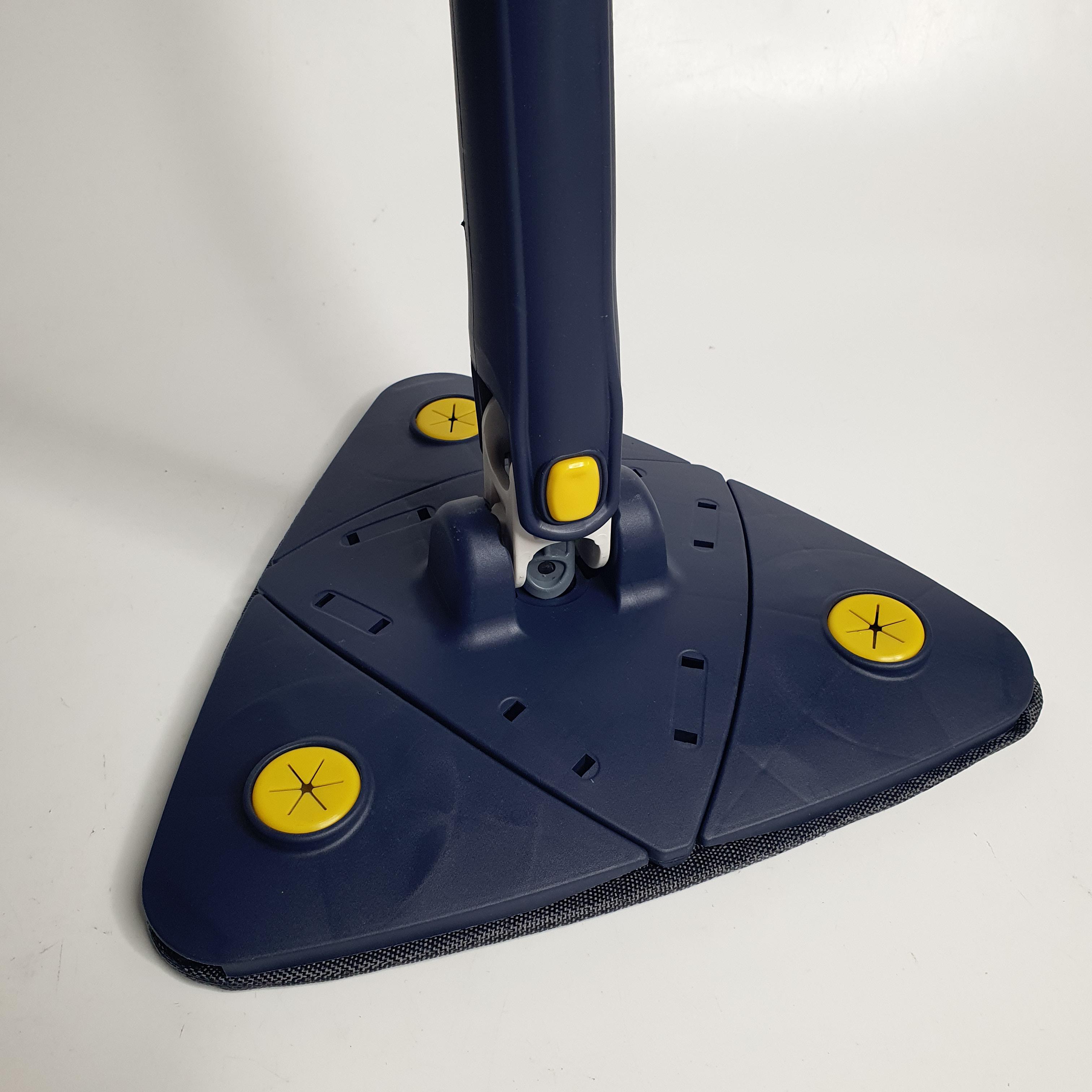 Швабра треугольная многофункциональная телескопическая Синий (XT-36-Blue) - фото 2