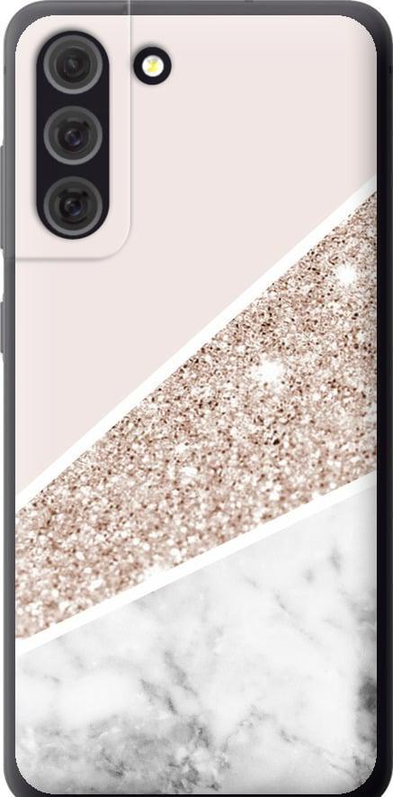 Чехол на Samsung Galaxy S21 FE Пастельный мрамор (4342t-2302-42517)