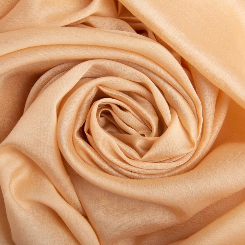 Ткань Тенсел шелк 45 г/м2 150 см для изысканной одежды Карамельный