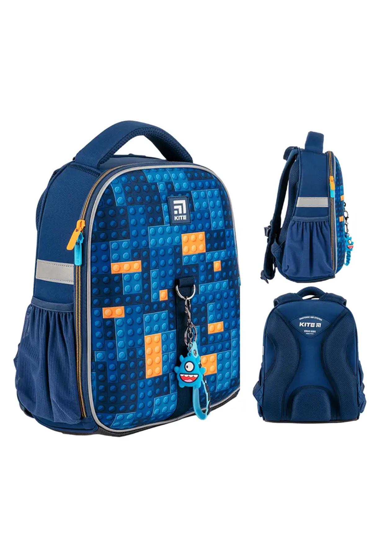 Школьный рюкзак KITE Education каркасный 555 Blocks K24-555S-6 (27717959) - фото 2 Школьный рюкзак KITE Education каркасный 555 Blocks K24-555S-6 (27717959) - фото 2