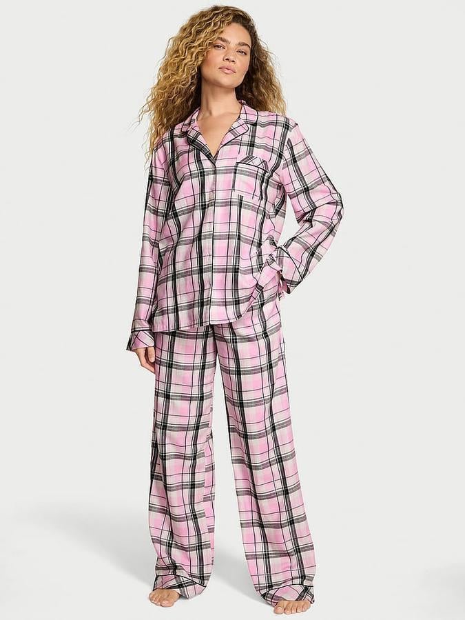 Пижама женская Victoria's Secret Flannel Pajama S Розовый (2859913518942) Пижама женская Victoria's Secret Flannel Pajama S Розовый (2859913518942)