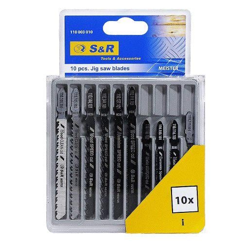 Набор пильных полотен S&R Meister универсальный 10 шт. (110003010)