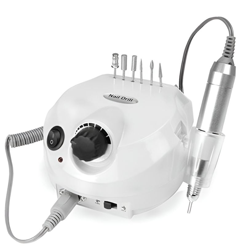 Фрезер для маникюра Nail Drill DM-11-1 педаль насадки 45W White (tf7408) Фрезер для маникюра Nail Drill DM-11-1 педаль насадки 45W White (tf7408)
