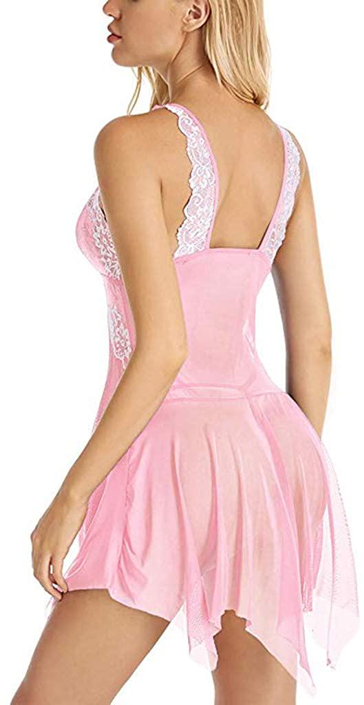 Пеньюар с застежкой спереди M Розовый (32969397810) - фото 4