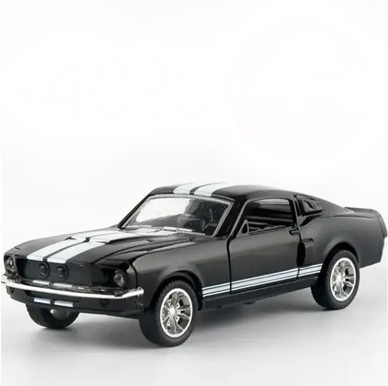 Модель автомобиля Ford Mustang. Игрушечная машинка Форд Мустанг 130х50х35 мм