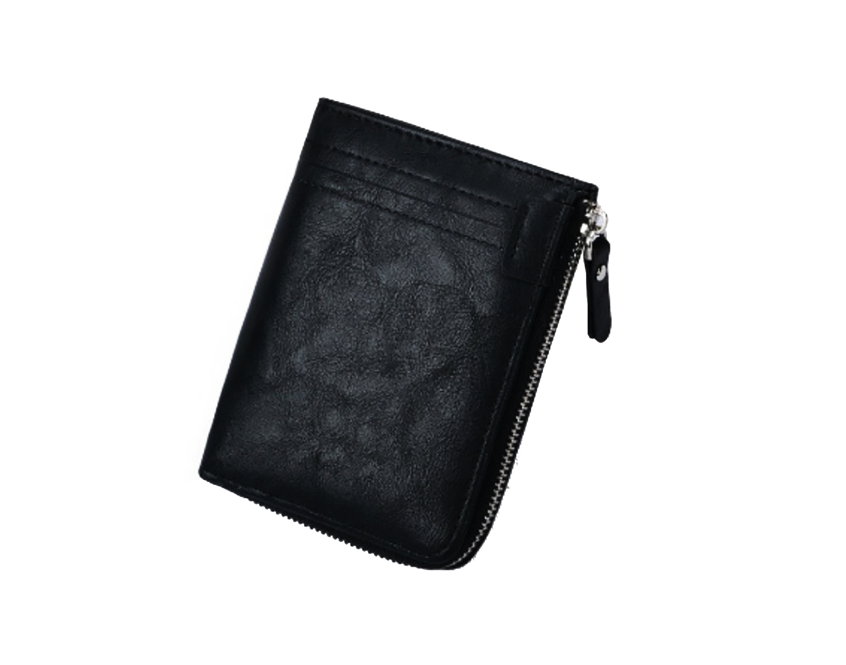 Мужской кошелек SUNROZ Fashion Style с защитой от сканирования RFID Черный (SUN3531)