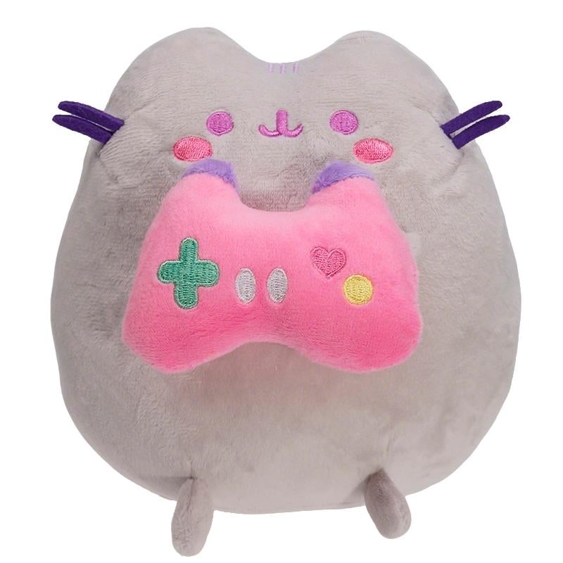 Мягкая игрушка для детей Пушин кет Pusheen Cat с джойстиком 18 см (EPC16022M)