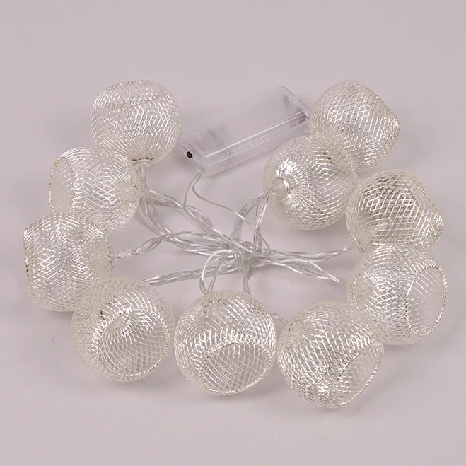 Гирлянда LED Flora Ажурные шарики 10 светодиодов 1,5 м (40820)