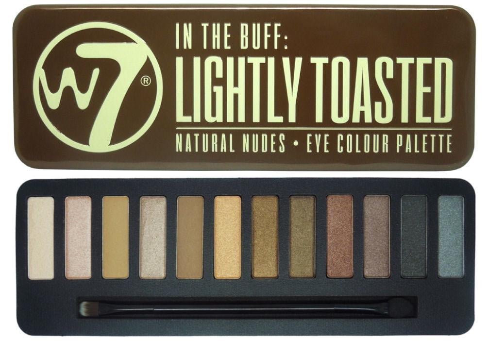 Палетка теней для век W7 Lightly Toasted Palette 12 цветов 15 г (382689)