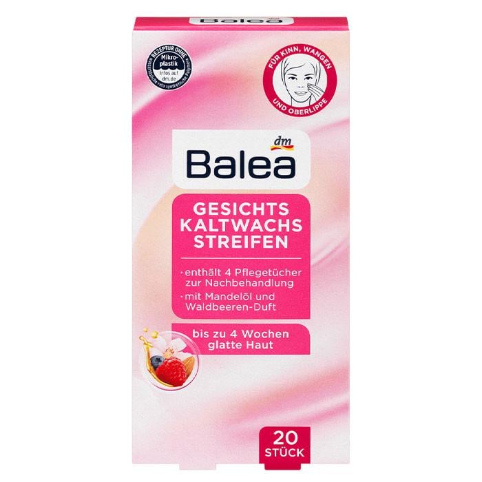 Віскові смужки Balea для обличчя 20 шт. (1875956566) Віскові смужки Balea для обличчя 20 шт. (1875956566)