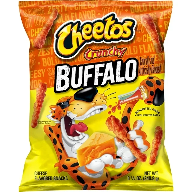 Чипсы Cheetos Crunchy Cheese Buffalo Flavored Snack Chips 240,9 г (2190512795)