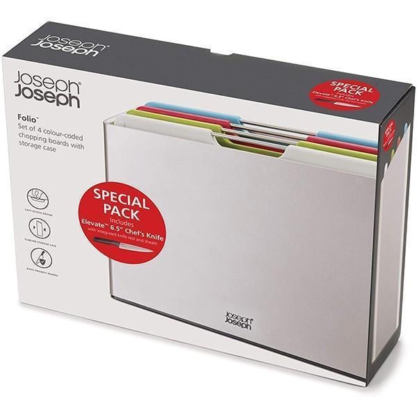 Набор досок разделочных с ножом Joseph Joseph 6 пр. (98995) - фото 2 Набор досок разделочных с ножом Joseph Joseph 6 пр. (98995) - фото 2