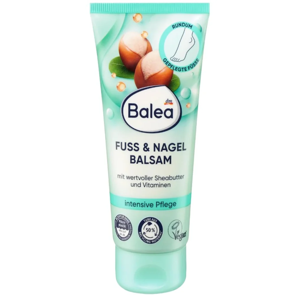 Бальзам для ног и ногтей Balea Foot Balm с питательными компонентами 100 мл (EPI-15102025-418)