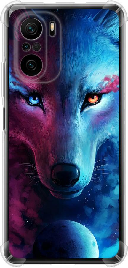 Чехол на Xiaomi Poco F3 Арт-волк (3999sp-2280-42517)
