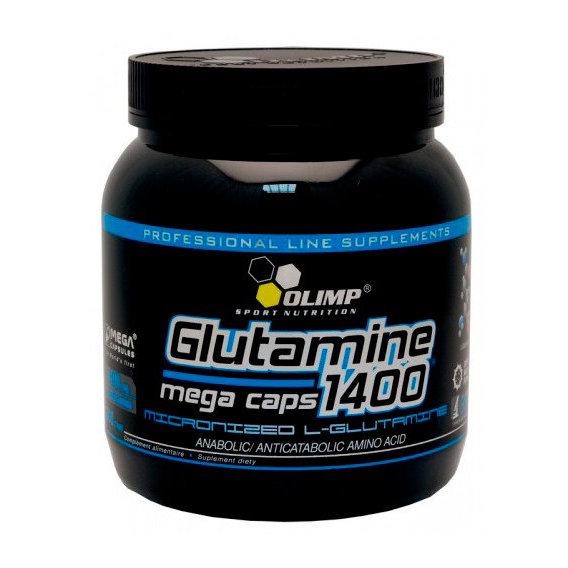 Глютамін для спорту Olimp Nutrition L-Glutamine 1400 Mega Caps 300 Caps