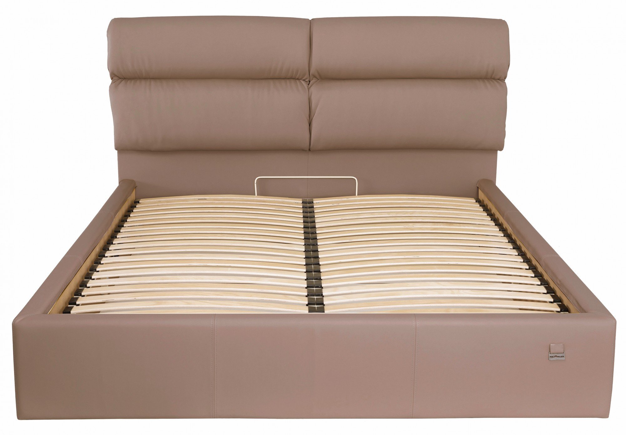 Кровать с подъемным механизмом двуспальная Oxford Comfort Флай 2213 180х190 см Светло-коричневый