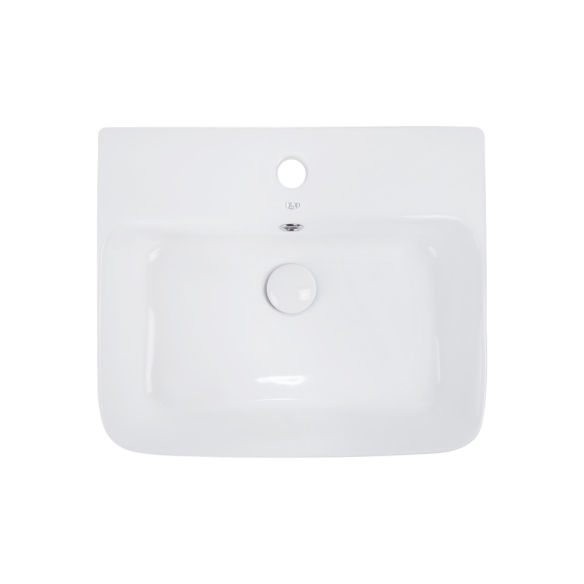 Умывальник подвесной Q-tap Virgo QT18112258W 495x420x135 мм Белый (115870)
