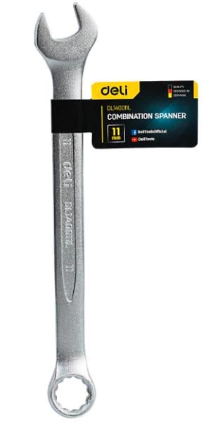 Ключ гаечный комбинированный Deli Tools DL140011L 11 мм (27206989)