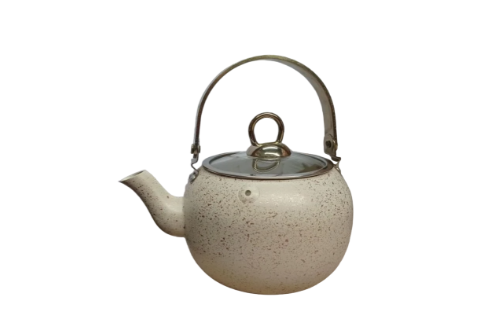 Чайник OMS 8212-S с гранитным антипригарным покрытием без индукции 1 л Ivory