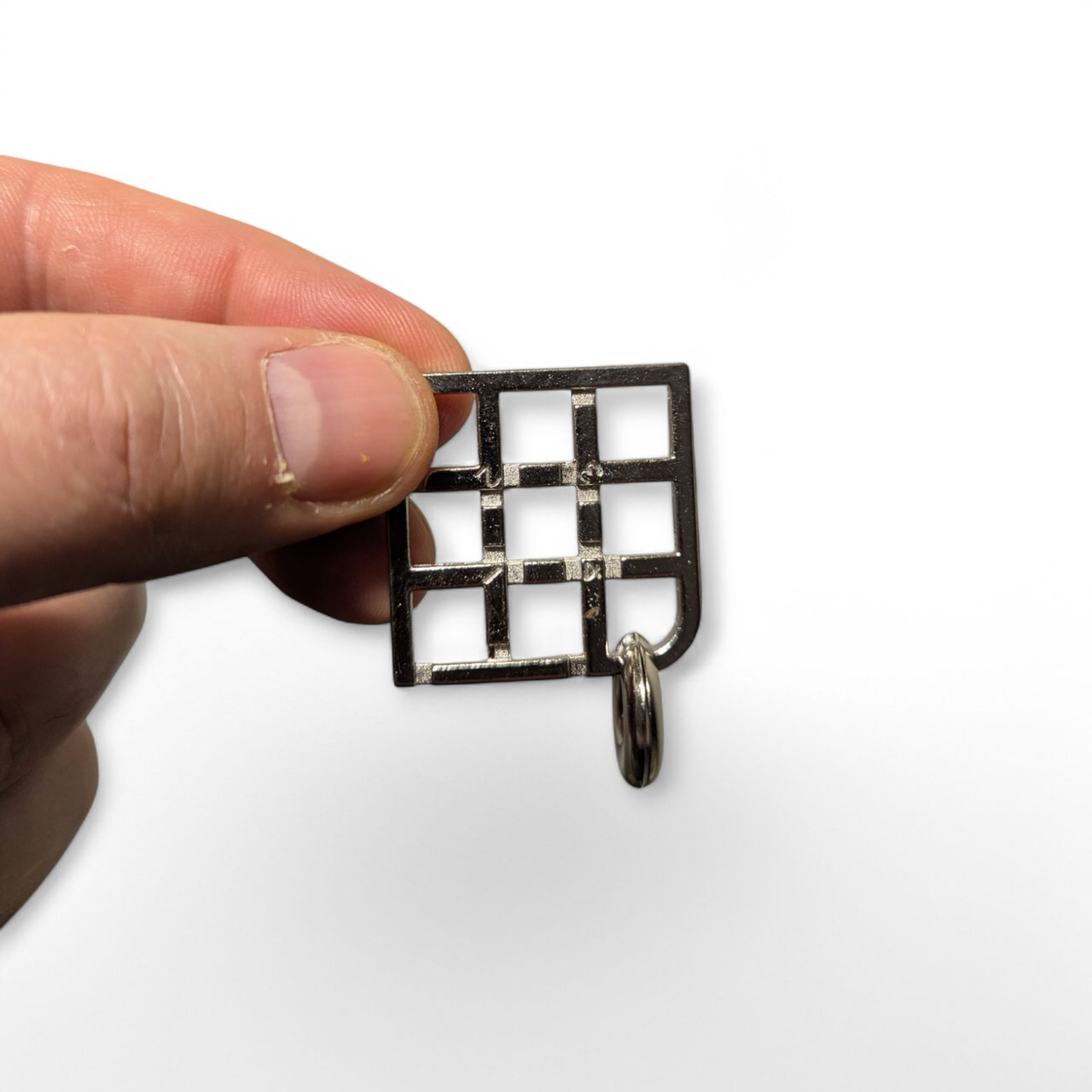 Головоломка для дорослих HUZZLE Hanayama Duet silver 5 рівень (515185) - фото 2 Головоломка для дорослих HUZZLE Hanayama Duet silver 5 рівень (515185) - фото 2