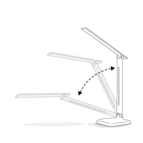 Настільний LED-світильник ARDERO DE1725ARD 9 W 6500K Блакитний (27813501) - фото 5 Настільний LED-світильник ARDERO DE1725ARD 9 W 6500K Блакитний (27813501) - фото 5