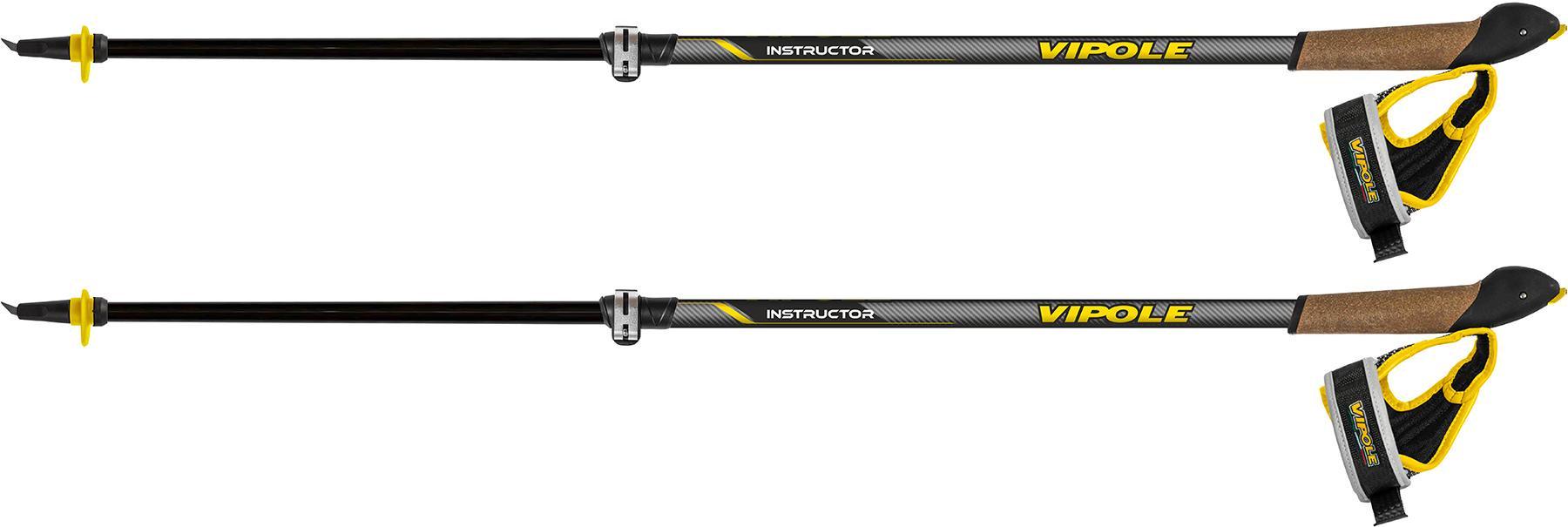Палки для скандинавской ходьбы Vipole Instructor Vario QL Dark DLX (S20 27)