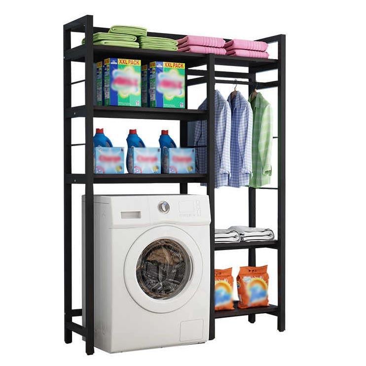 Стеллаж над стиральной машиной из дерева Мариан правый Венге (ССМ-100612)