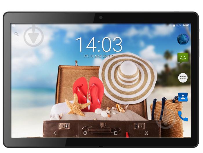 Планшет - телефон Hoozo X1001 Lite Full HD 32Gb LTE Jet Black + Карта памяти 64GB