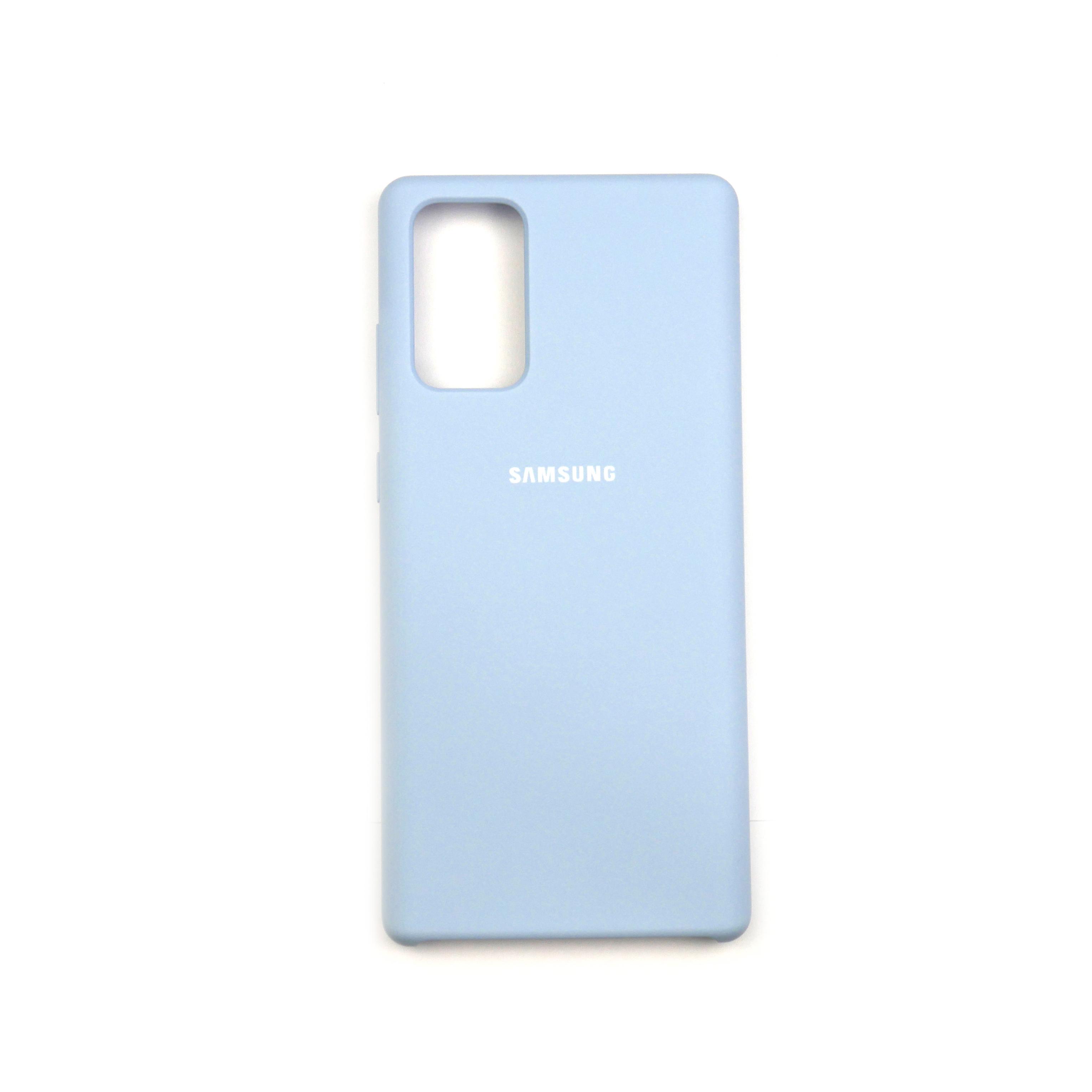 Чехол Jelly Silicone Case Samsung Note 20 Lilac Purple (5)