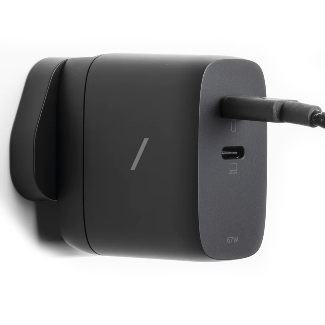 Зарядное устройство Native Union Fast GaN Charger PD 67 W Dual USB-C Port Black (FAST-PD67-BLK-INT) - фото 7