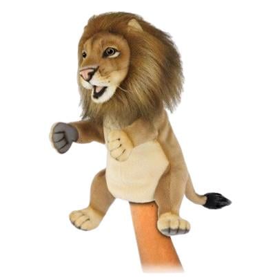 Мягкая игрушка на руку Hansa серия Puppet Лев 28х17 см (8463)