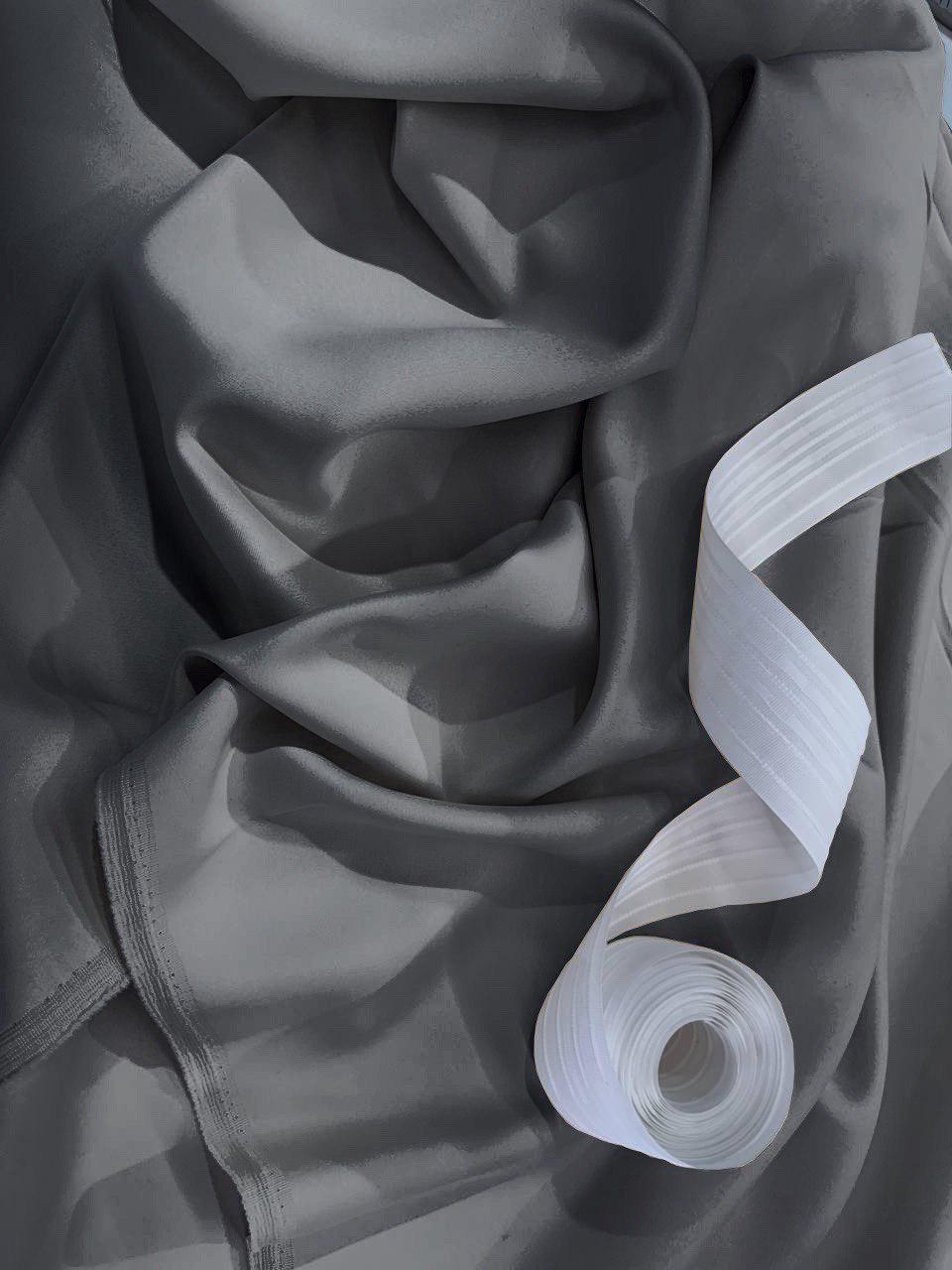 Комплект штор блекаут 2 шт. 300х275 см Серый (8132-15-300-275) - фото 3 Комплект штор блекаут 2 шт. 300х275 см Серый (8132-15-300-275) - фото 3