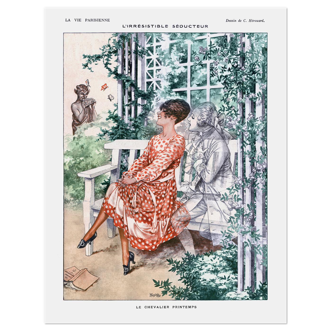 Плакат вінтажний Нестримний Спокусник 46x60 см (0352)