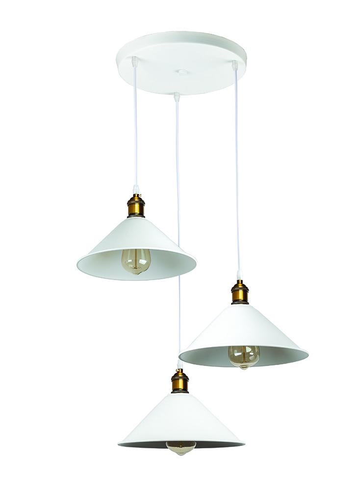 Светильник подвесной Levistella 752839F-3 WH 300 Белый/Бронза Светильник подвесной Levistella 752839F-3 WH 300 Белый/Бронза