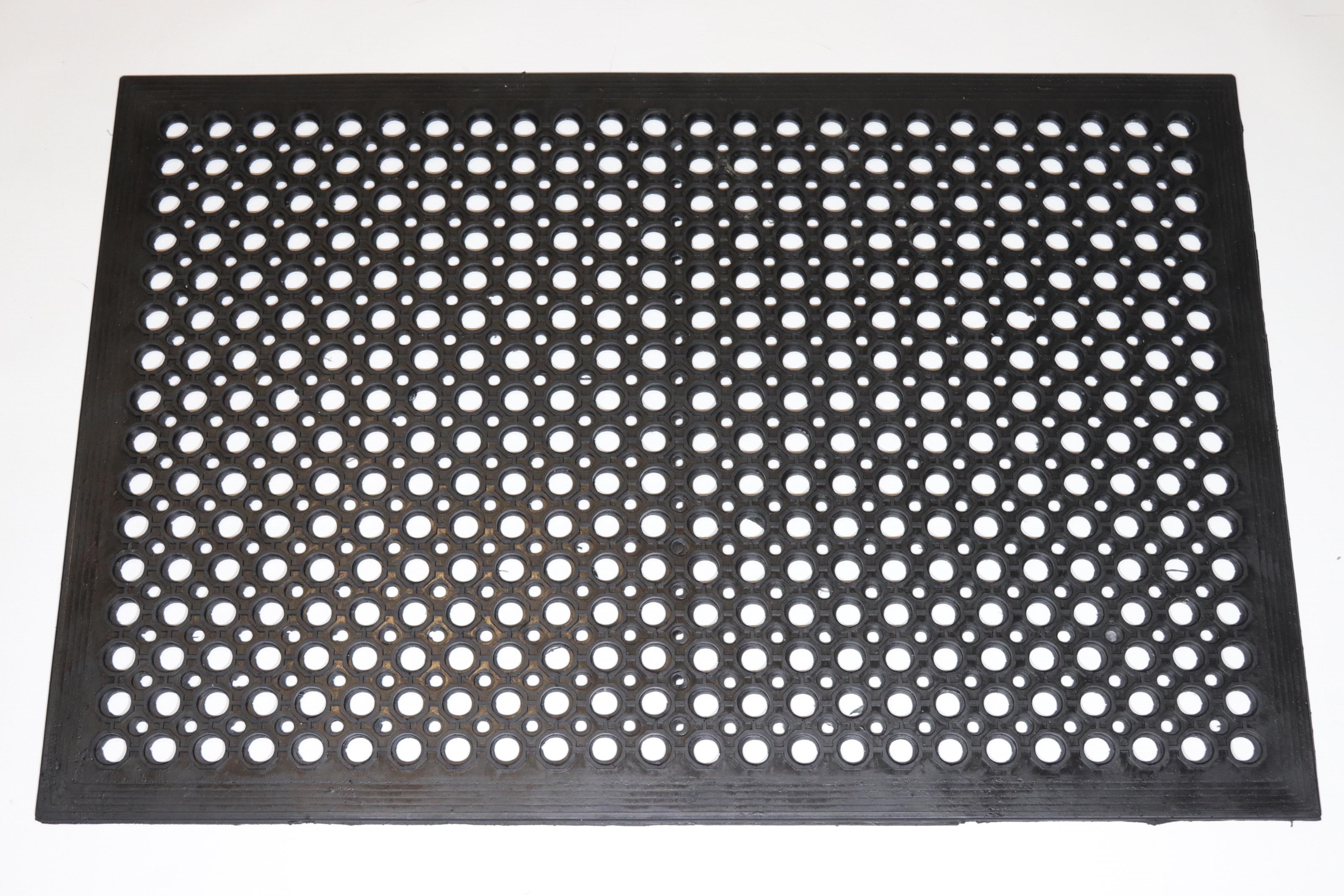 Коврик резиновый соты 60x90 см грязезащитный HoReCa