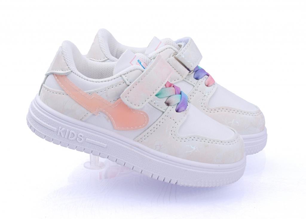 Кроссовки для девочек р. 23 Бежево-белый (10958) Кроссовки для девочек р. 23 Бежево-белый (10958)